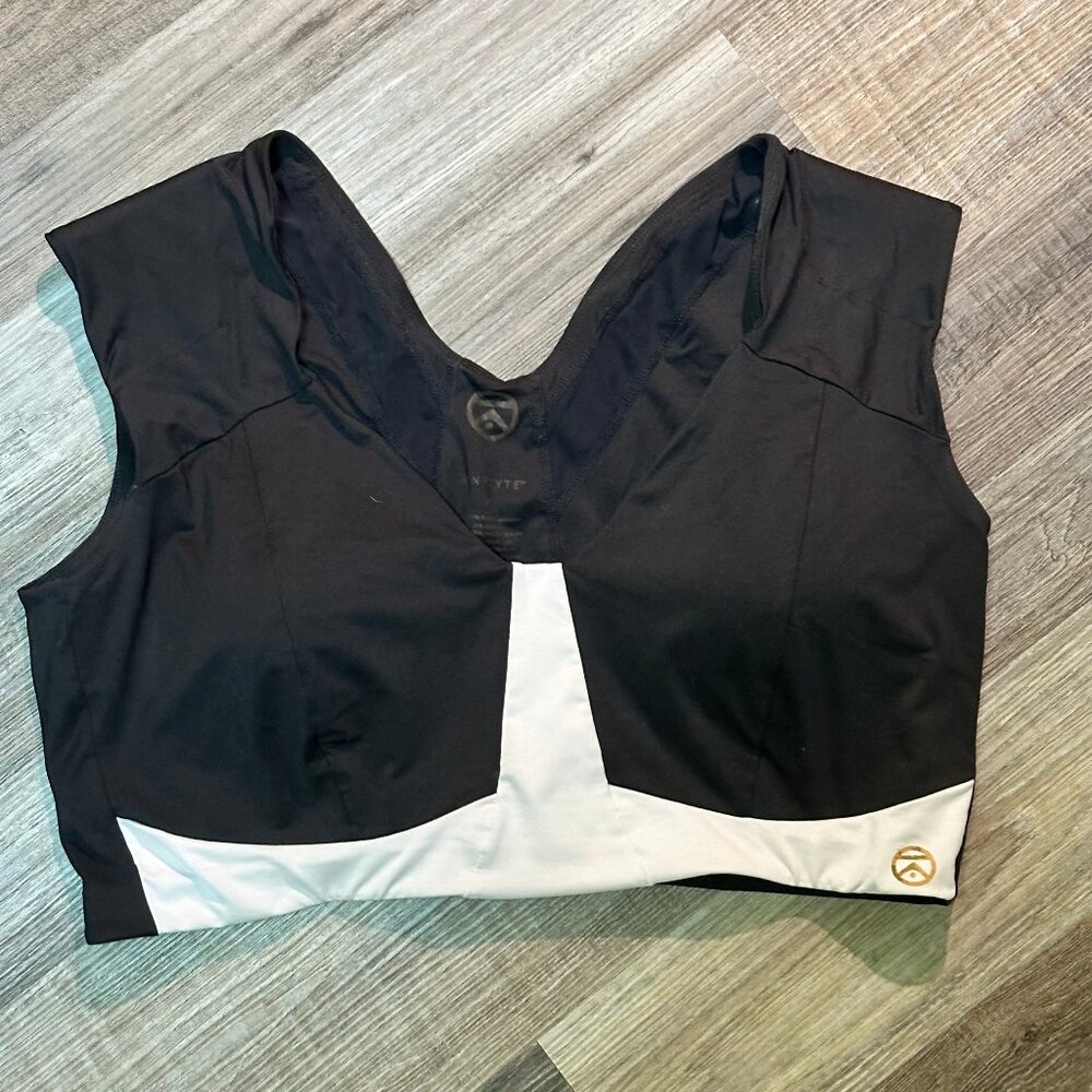 Kinflyte Freedom Pullover Posture Bra - 3XL black/pink
